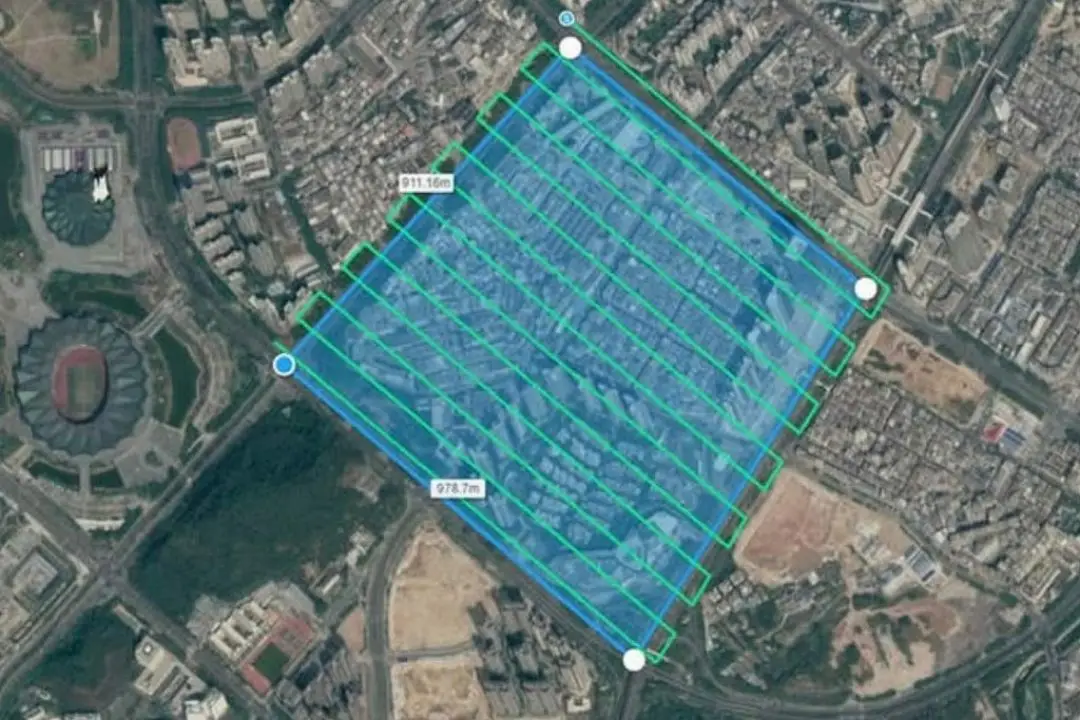 Aerofotogrametria de obras